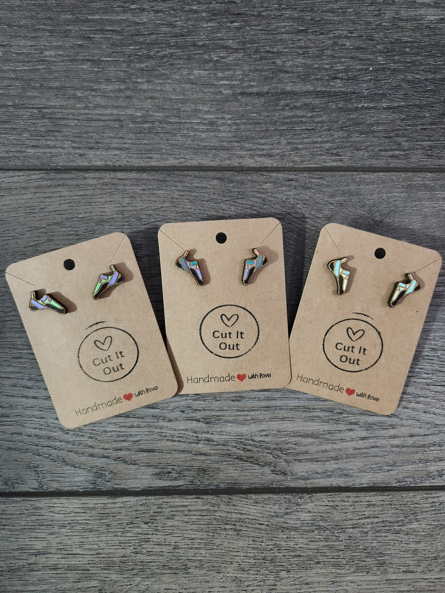 Climbing Shoes Earrings