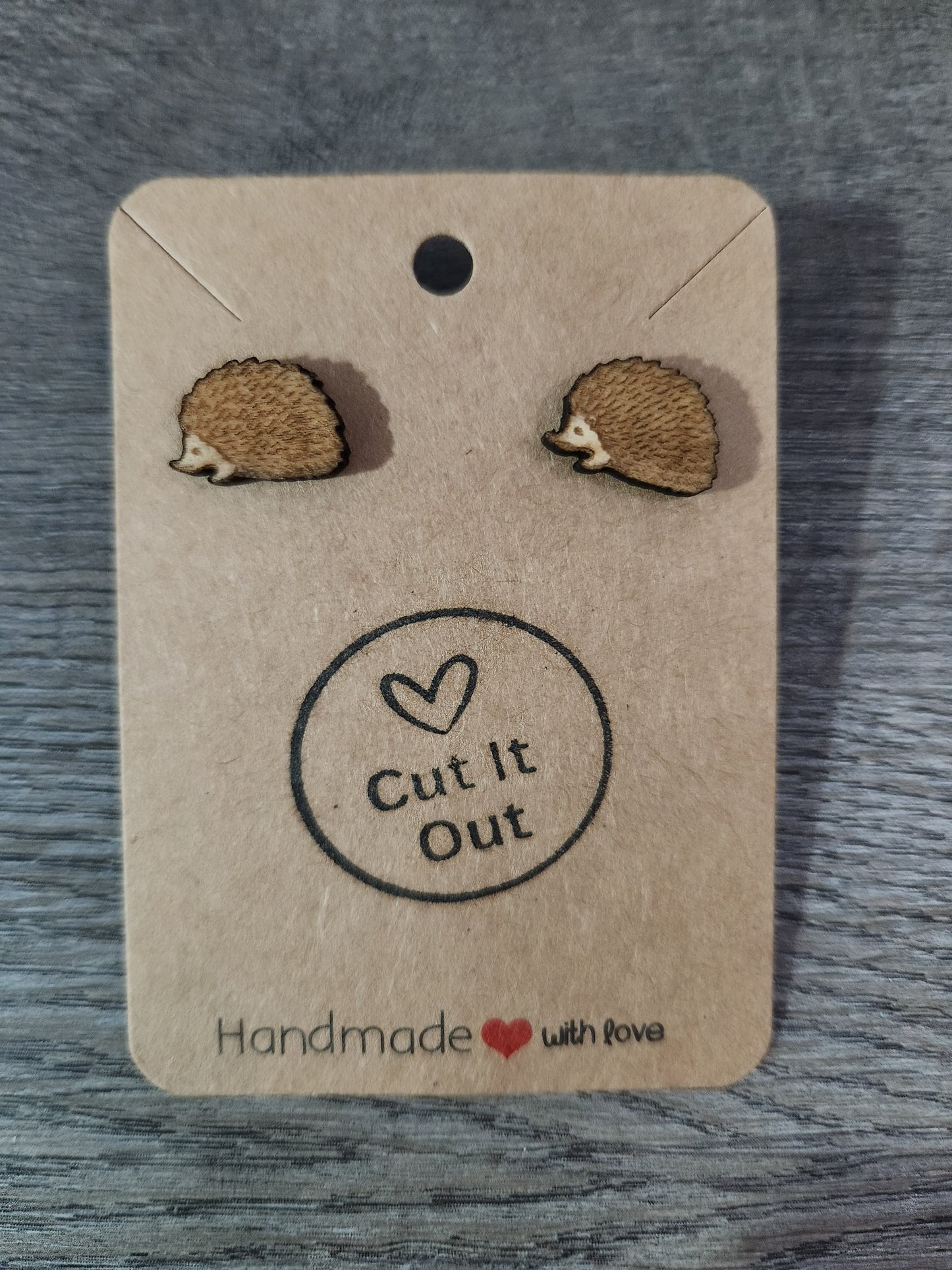 Hedgehog Earrings