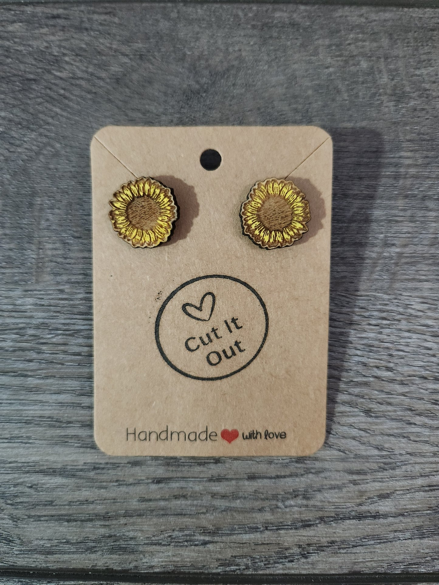 Sunflower Earrings