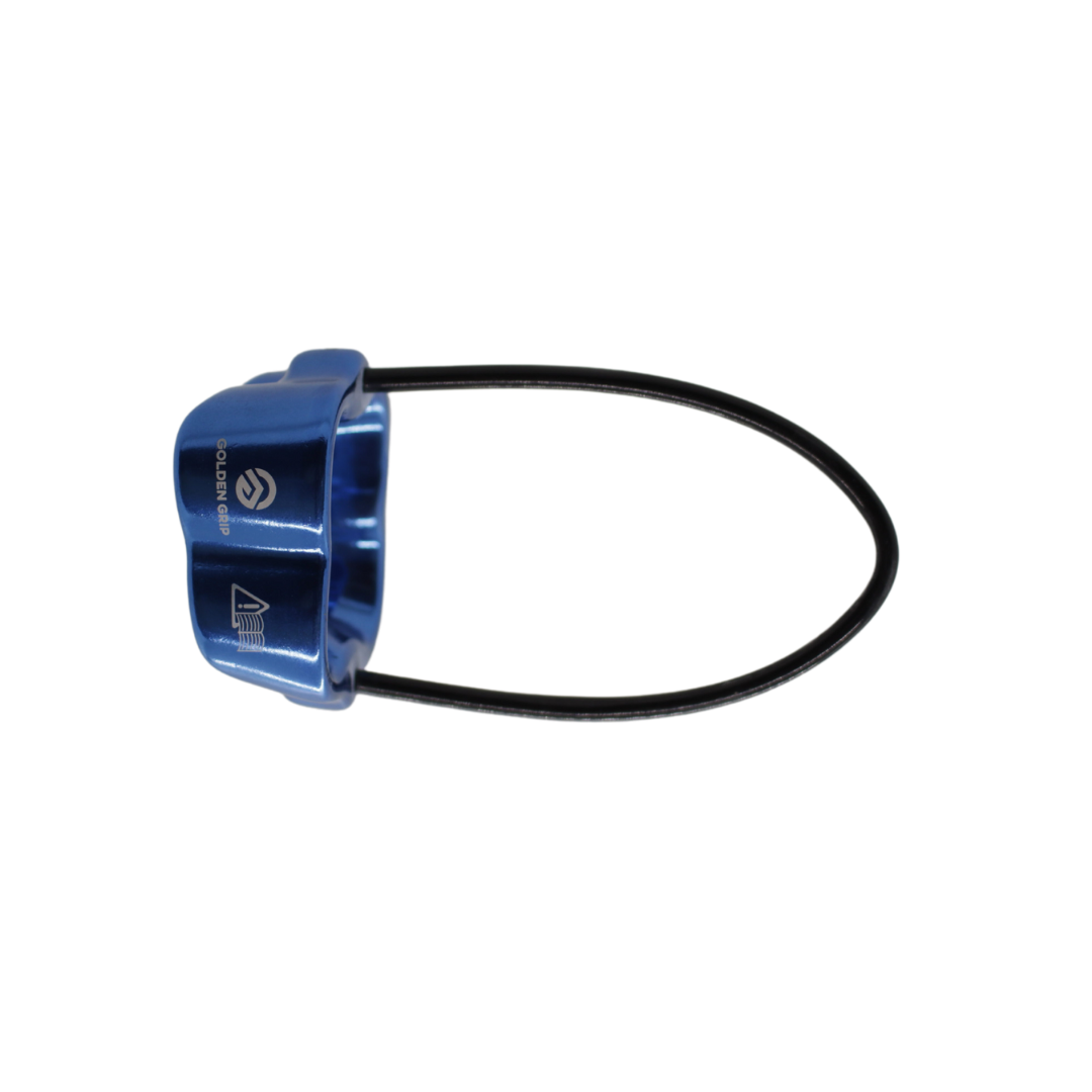 Golden Grip ATC Belay Device Blue