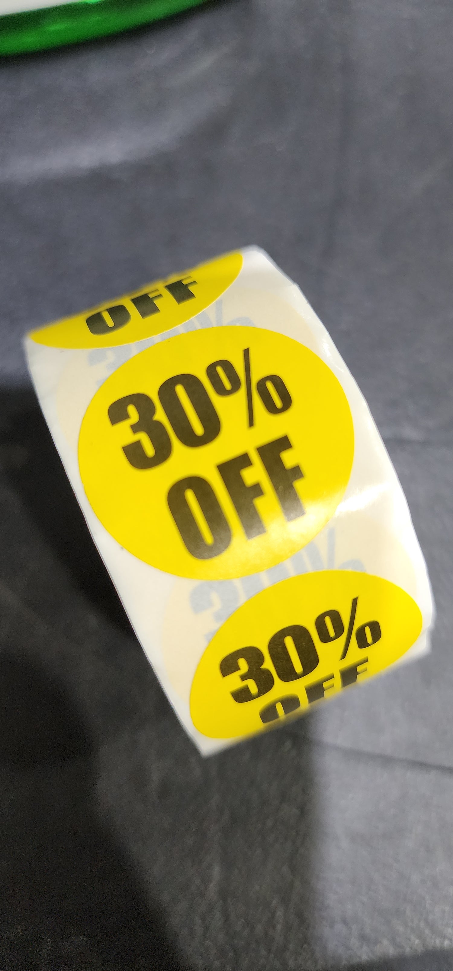 CLEARANCE | 30% OFF | Yellow Sticker