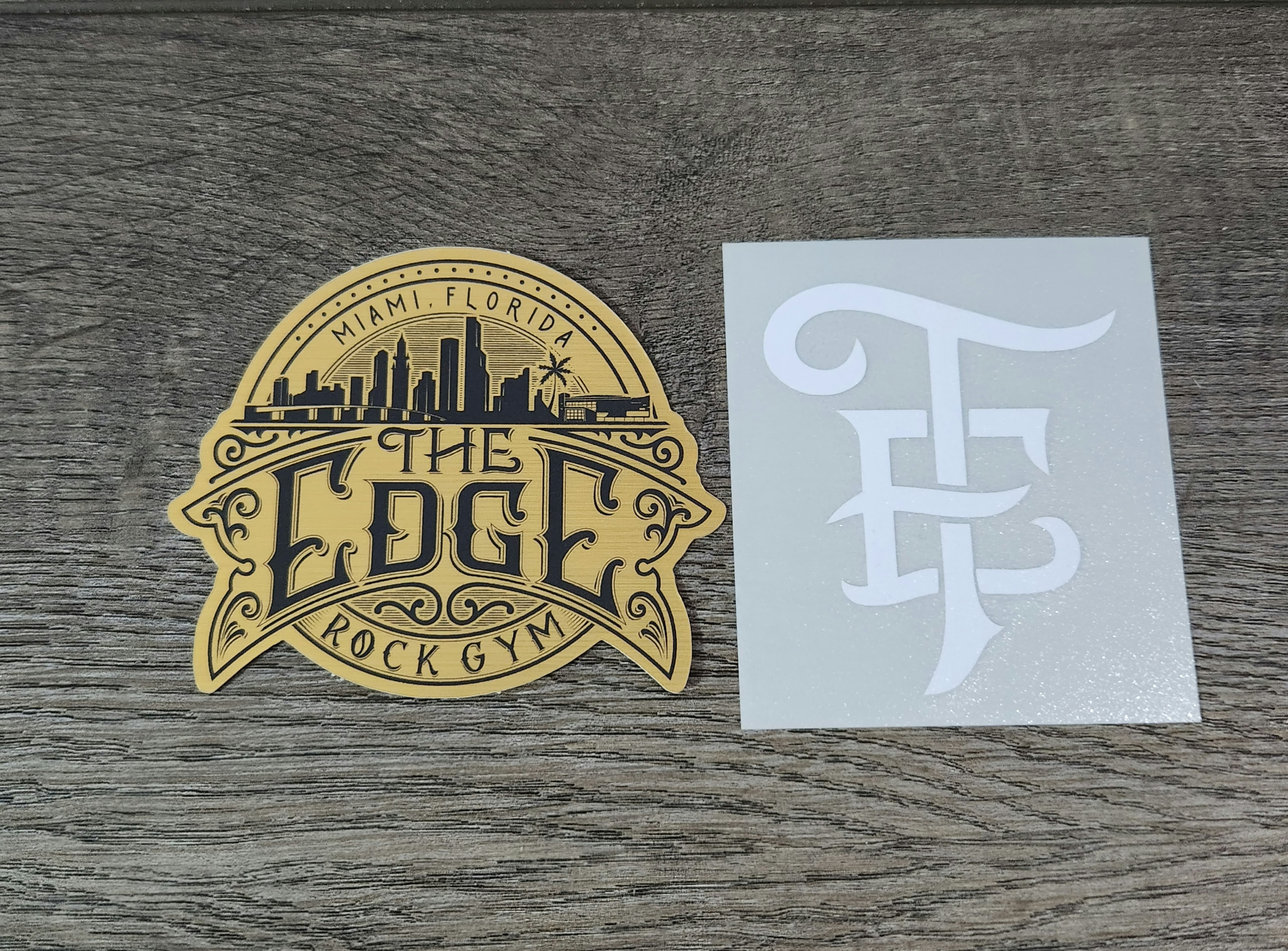 TE Sticker Pack – The Edge Rock Gym - Miami Gear Shop