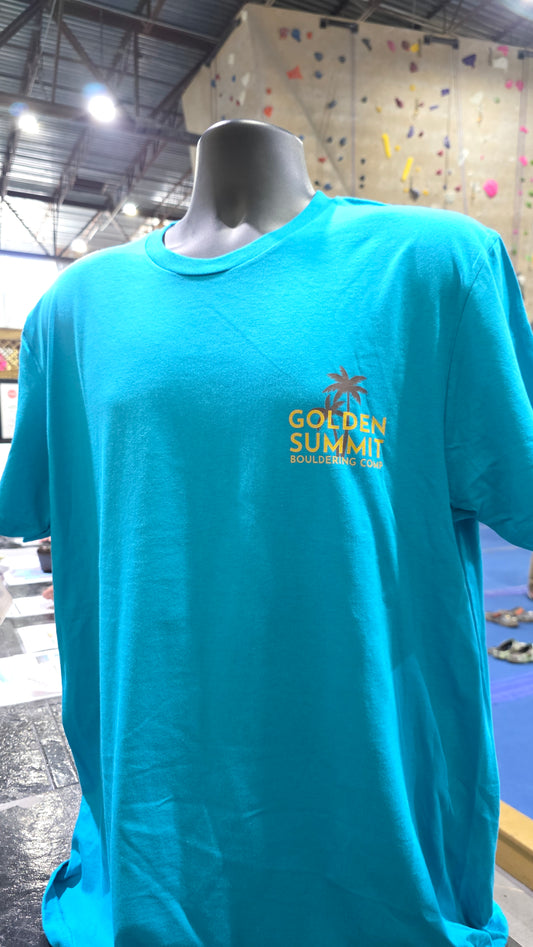 T-Shirt: Golden Summit Bouldering 2025