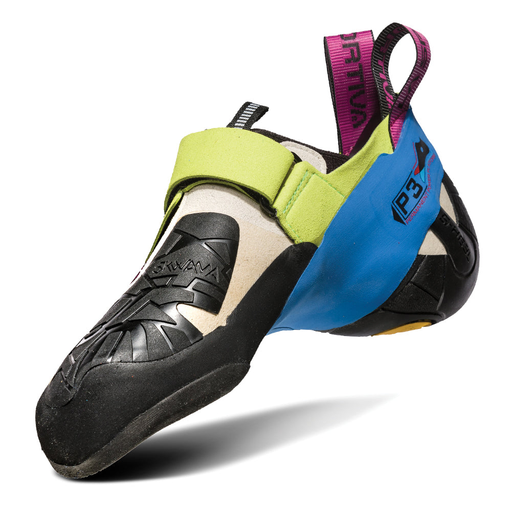 Skwama Women Apple Green/Cobalt Blue